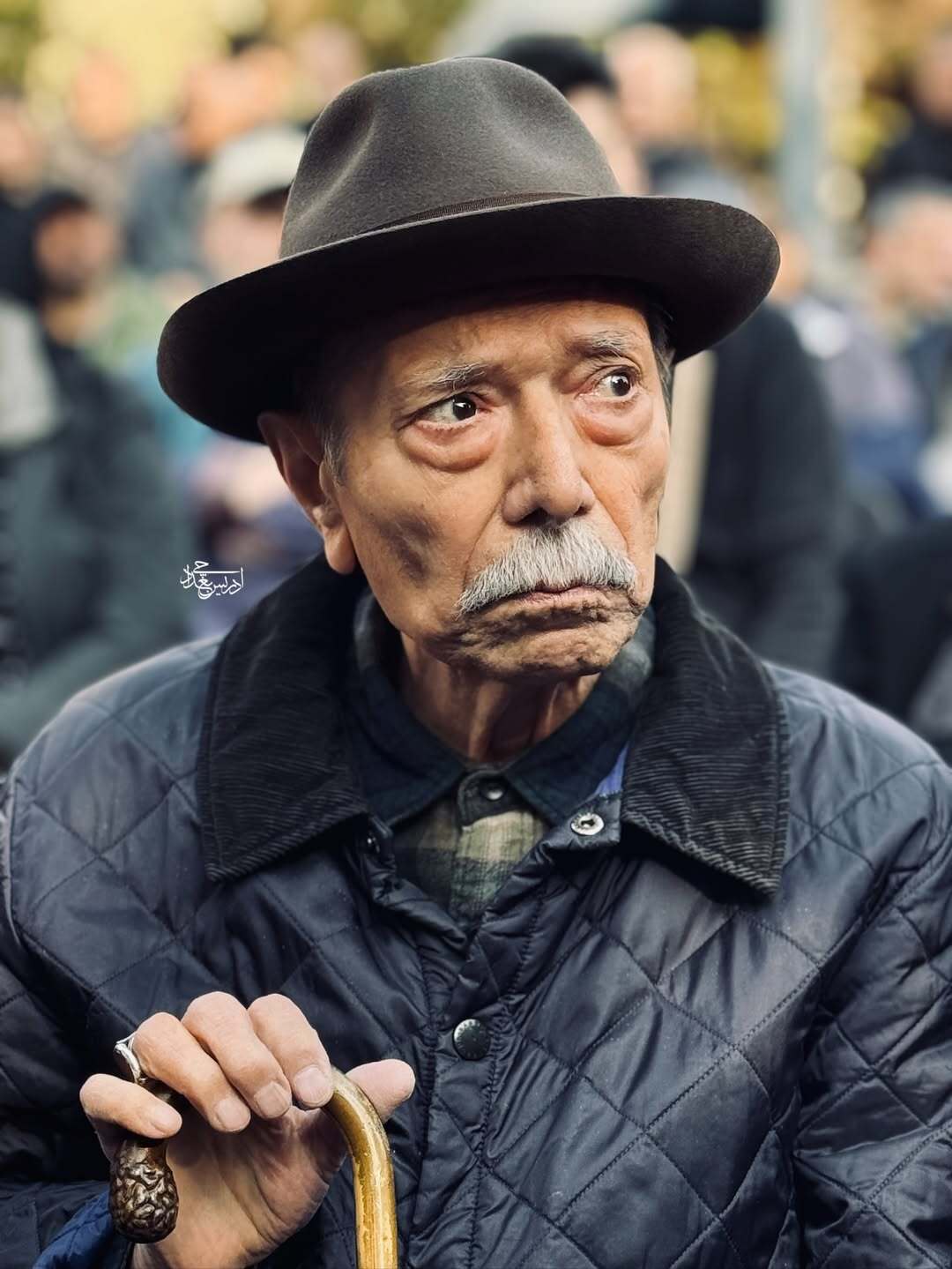 (تصاویر) حضور هنرمندان در مراسم تشییع هادی مرزبان