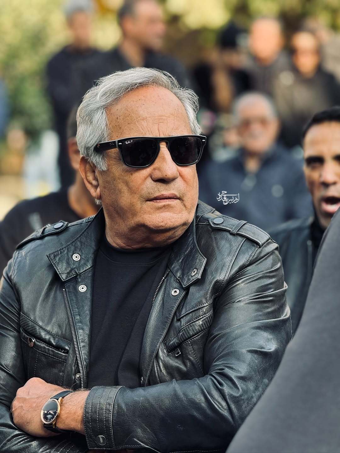 (تصاویر) حضور هنرمندان در مراسم تشییع هادی مرزبان