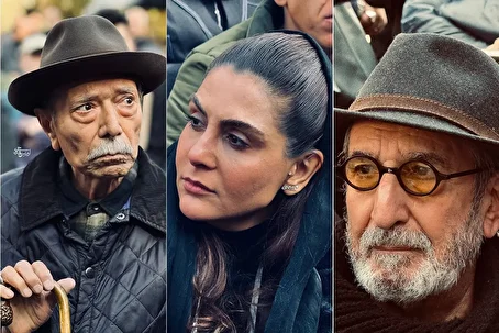 (تصاویر) حضور هنرمندان در مراسم تشییع هادی مرزبان