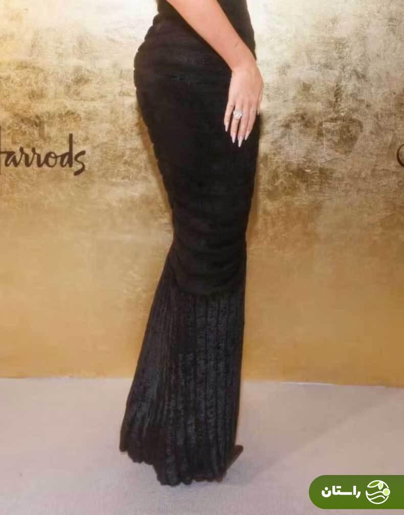 (تصاویر) جورجینا رودریگز در مراسم FTA قطر با یک لباس تاریخی از طراح تونسی ظاهر شد