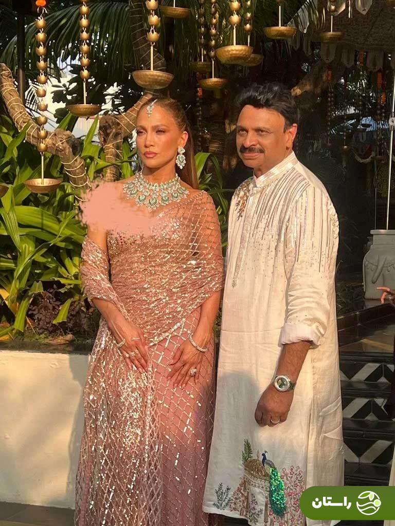 (تصاویر) اجرای جنیفر لوپز در گران‌‌ترین عروسی سال در هند/ مراسم میلیاردر هندی همه را شگفت‌زده کرد/ دستمزد شگفت‌انگیز جنیفر لوپز