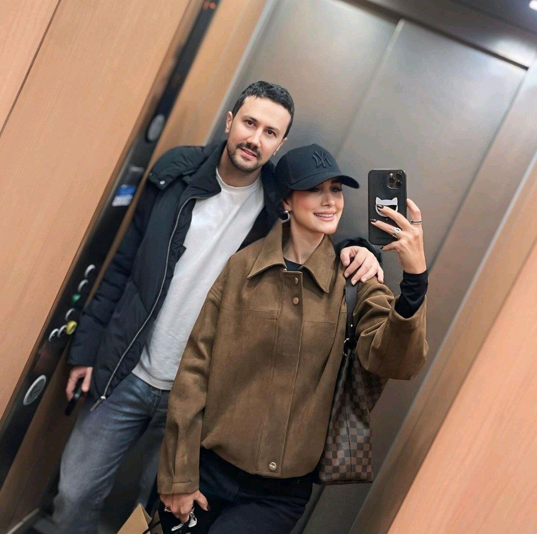 عکس عاشقانه شاهرخ استخری و همسرش