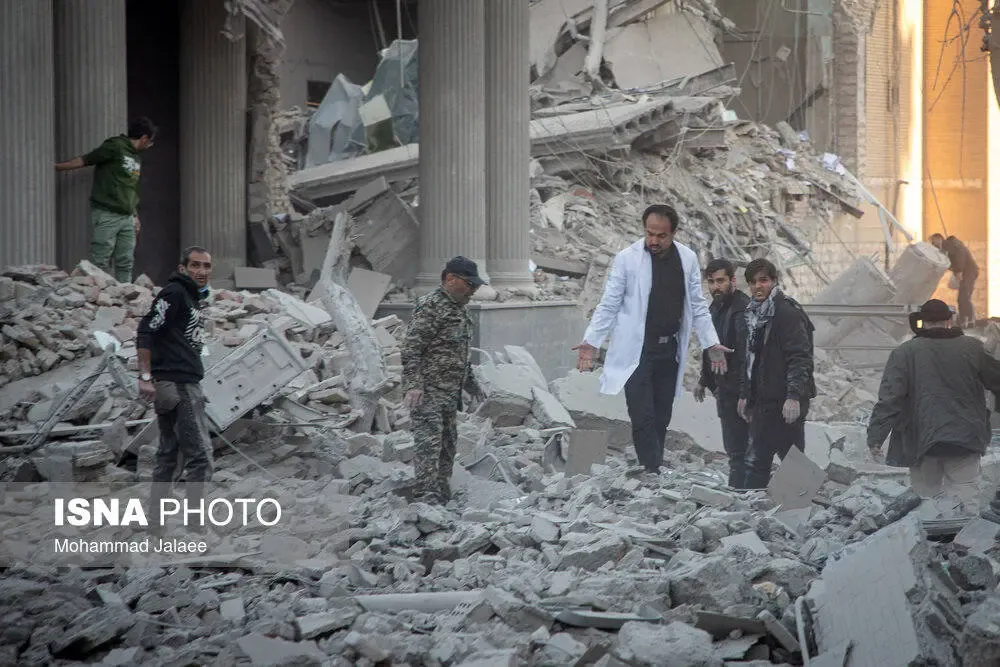 تصاویر حمله به تهران