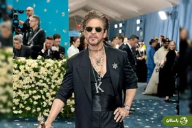 تصاویر | تیپ دیدنی شاهرخ خان برای اولین حضورش در مت‌گالا
