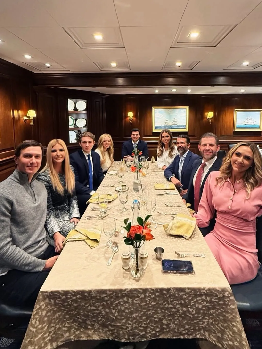 ترامپ‌ها در مجلس حاضرند