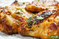 ویدئو | روشی جالب و متفاوت برای پخت مرغ با عسل