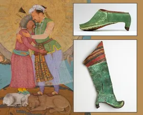 تصاویر | کفش پاشنه‌دار مردانه سوغات سواره‌نظام ایران برای اشراف اروپا