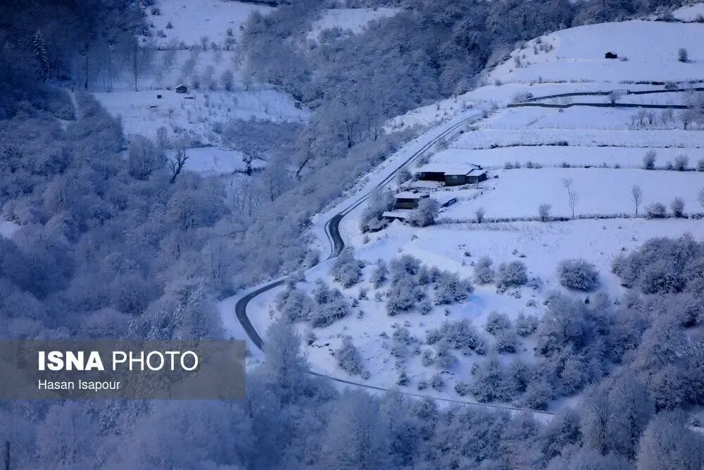 سوادکوه در برف