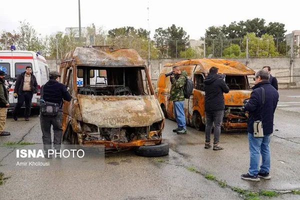 تصاویر حمله به اورژانس نازی&zwnj;آباد