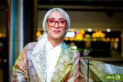 (تصاویر) استایل پانته‌آ پناهی‌ها با عینک قرمز و کتی رنگی در اکران مردمی فیلم سینمایی غریزه