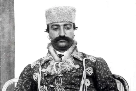 آخرین عکس ناصرالدین شاه قبل از ترور