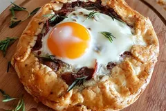 طرز تهیه لقمه قارچ و تخم مرغ به روش کافه‌ای