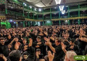 ویدئو | عزاداری باشکوه مردم با نوحه یزدی