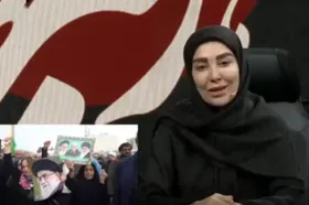 (ویدئو) ژیلا صادقی: قلبم مچاله است که رهبر انقلاب امروز نیستند