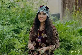 (تصاویر) ژست ساناز سعیدی، فرشته سریال «بوی باران» با تفنگ و استایلی جذاب