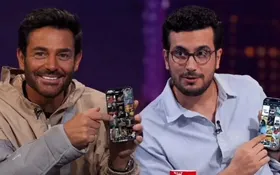 (ویدئو) ذوق‌زدگی امیرحسین قیاسی از حضور رضا گلزار در «دور امیر»؛ پز دادن به دوستانش با حضور گلزار!