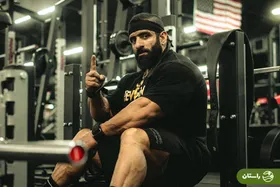 گرگ پارسی در جشن تولد ستاره هالیوود؛ دیدار هادی چوپان و دواین جانسون + عکس