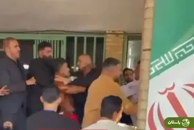 (ویدئو) دعوا و کتک‌کاری شدید در مسابقات پرورش اندام قهرمانی کشور