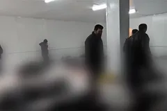 ویدئویی تکان دهنده از اجساد کشته‌شدگان ناآرامی‌های اخیر در پزشکی قانونی