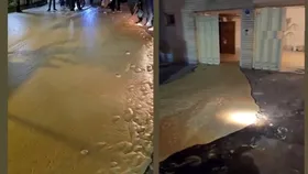 مترو، «فرو‌ریزش» یا «فرونشست»؛ ماجرای خروج ماده عجیب در اصفهان چه بود؟