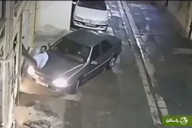 ویدیویی شوکه‌کننده از سوقصد به جان وکیل دادگستری در کرج