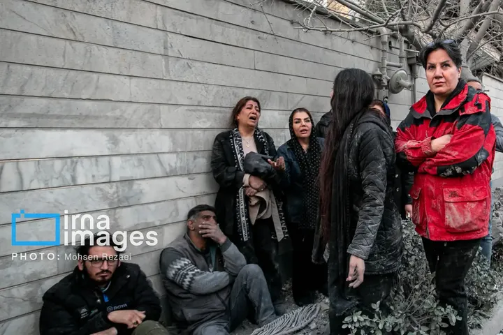 تصاویر دردناک از حمله امروز به رسالت تهران