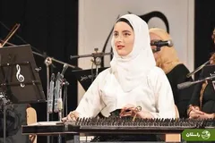 ویدئو | قانون‌نوازی زیبای فرح فارسی دختر نوازنده تونسی که محبوب ایرانی‌هاست