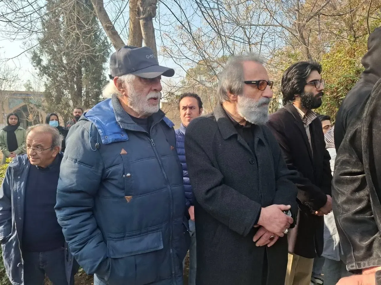 نخستین تصاویر از مراسم خاکسپاری سعید پیردوست