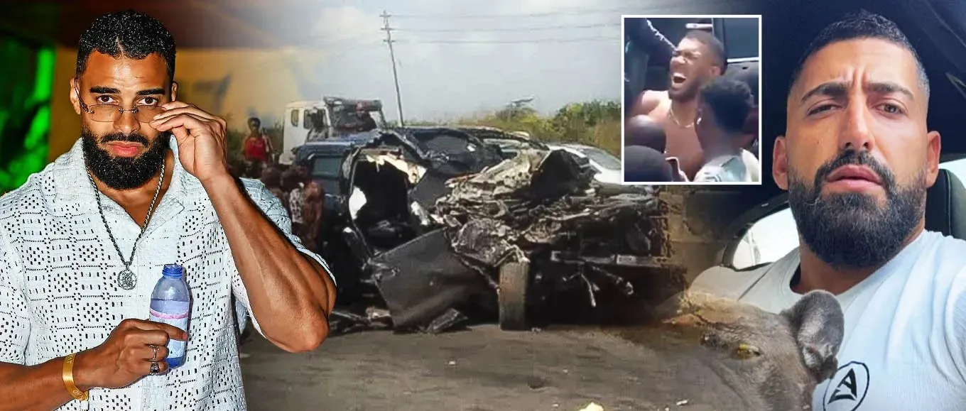 تصادف آنتونی جاشوا