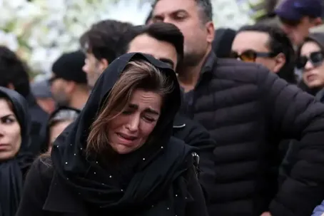 تصاویری از مراسم تشییع «حمید هیراد»