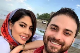 عکس| عاشقانه‌های بابک جهانبخش و همسرش