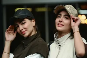 عکس‌های دو نفره سنا و سونیا حسینی دوقلوهای سریال پایتخت