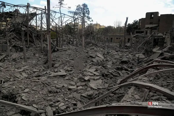 خسارات حمله به خیابان مطهری