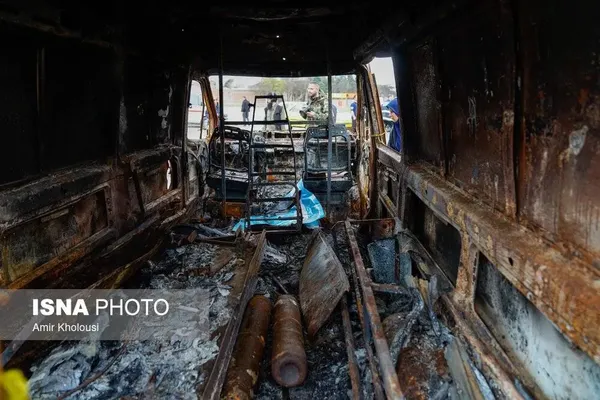 تصاویر حمله به اورژانس نازی&zwnj;آباد