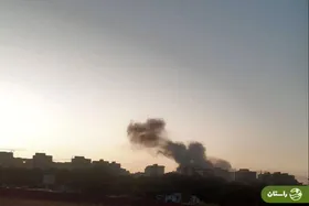 عکس | حمله اسرائیل به دانشگاه افسری امام حسین (ع)