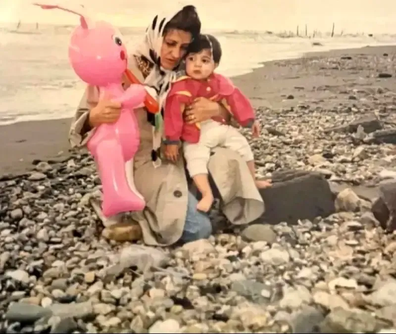 تصاویر شیدا خلیق در کودکی