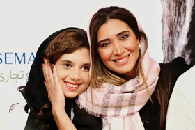 تصاویر |  استایل خاص و جالب «نفس بازغی و نیکی مظفری» در یک مراسم