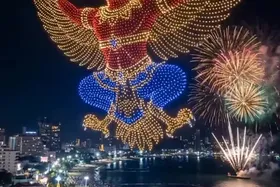 (ویدئو) ورود دیدنی تایلندی‌ها به سال ۲۰۲۶