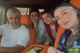 تصاویر | سفر نعیمه نظام دوست و همکارانش به کیش؛ پژمان جمشیدی، الناز ملک، پژمان بازغی + عکس‌های ساحلی