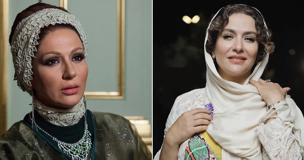 ساغر عزیزی بازیگر سینما در نقش فرح پهلوی