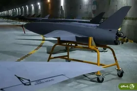 ویدئو | رونمایی از «آرش ۲» مرموزترین پهپاد ایران در تلویزیون