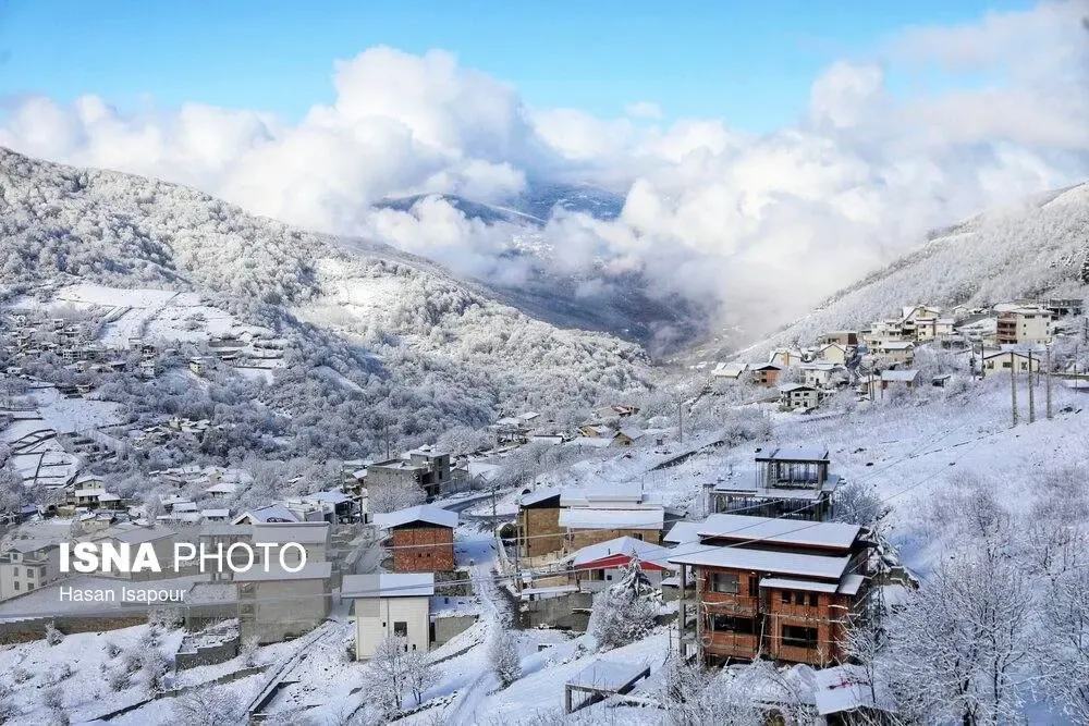 سوادکوه در برف