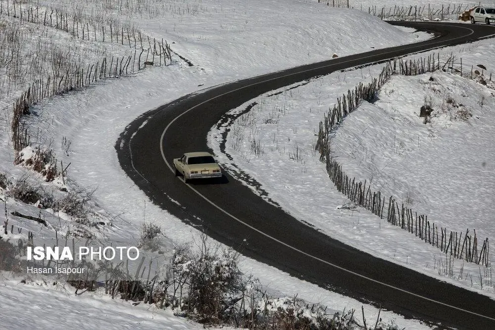 سوادکوه در برف
