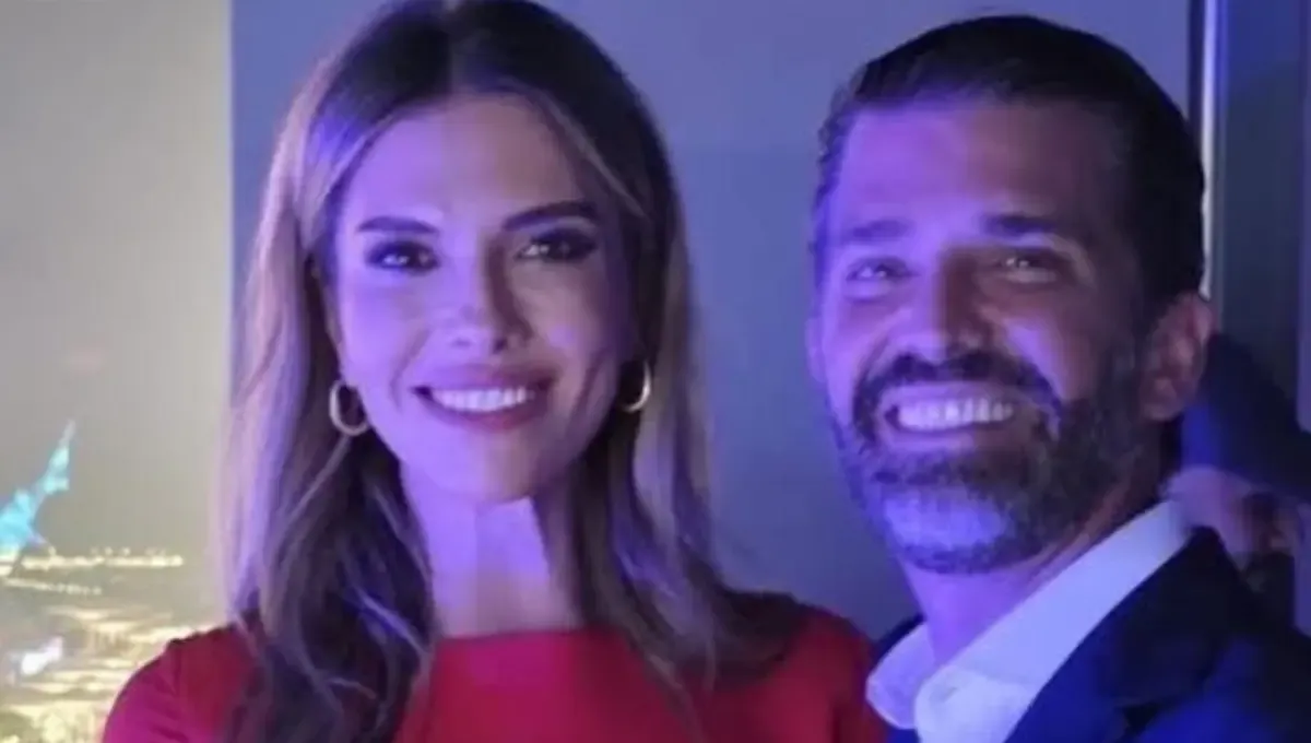 دونالد جونیور ترامپ فرزند دونالد ترامپ در کنار همسر جدیدش دونالد جونیور ترامپ فرزند دونالد ترامپ در کنار همسر جدیدش