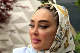 (عکس) تونل زمان؛ الهام حمیدی در لباس عروس و در اولین فیلم اش؛ سال ۸۰