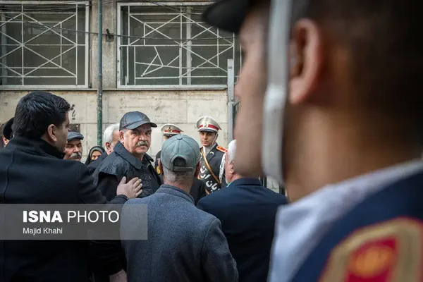 بازیگران پیشکسوت در مراسم یادبود عنایت بخشی