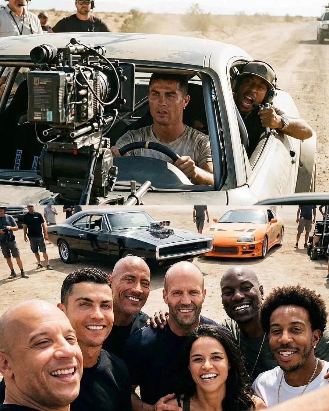 کریستیانو رونالدو بازیگر فیلم «سریع و خشن» شد