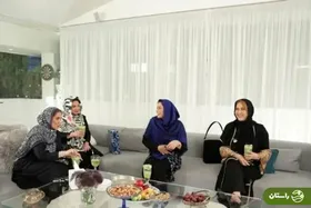 (ویدئو) دکوراسیون خانه لاکچری فریبا نادری در زعفرانیه