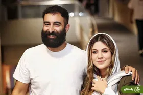 (ویدئو) کیوان ساکت‌اف و شیدا خلیق همدیگر را روی صحنه نمایش آرش بغل کردند