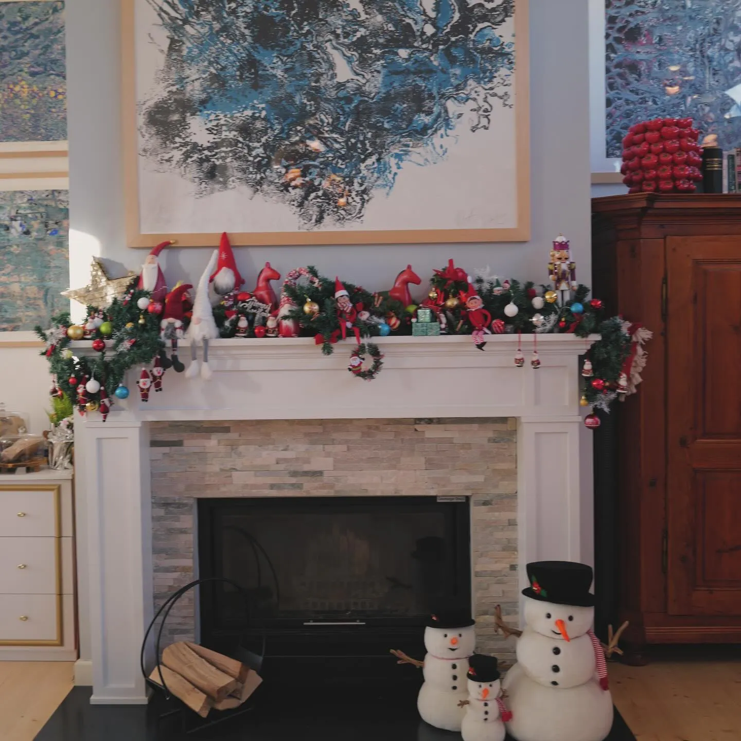 کریسمس مریم اوزلی بازیگر سریال حریم سلطان